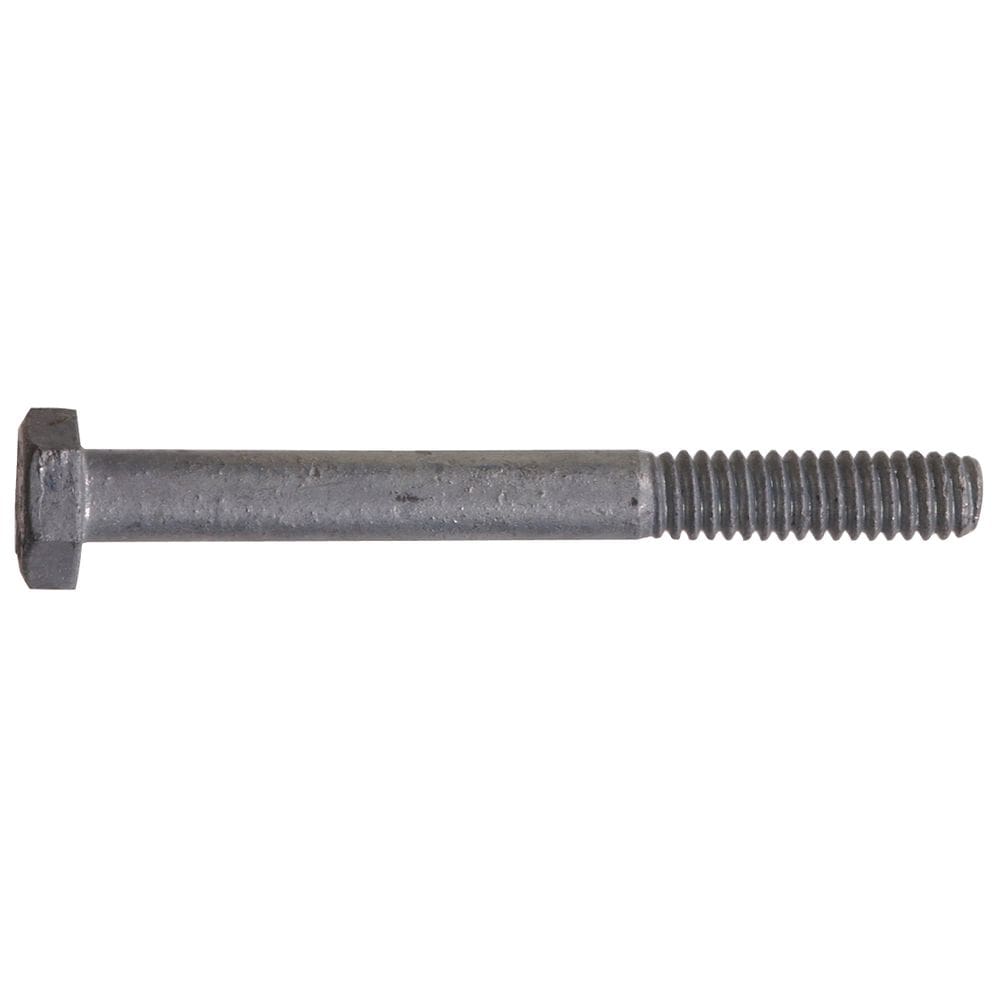 Parafuso hexagonal Hillman 3/8” x 10 cm galvanizado a quente, pacote com 50