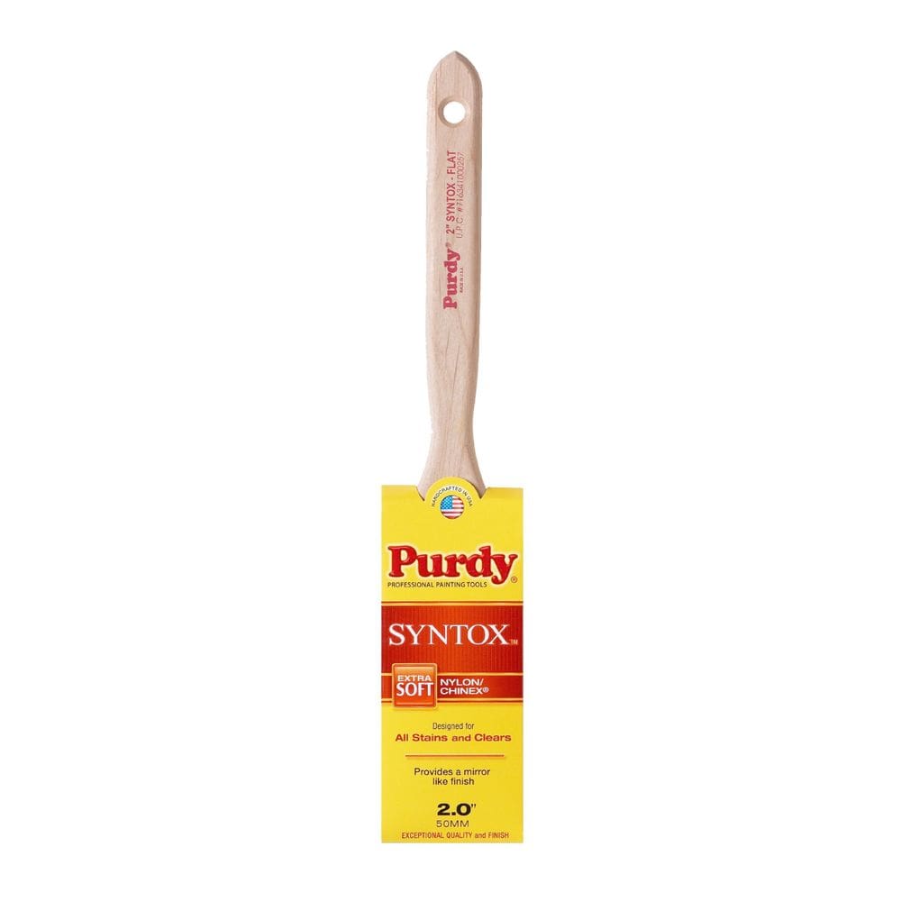 Pincel de pintura Purdy Syntox 2” Flat Trim Extra Soft