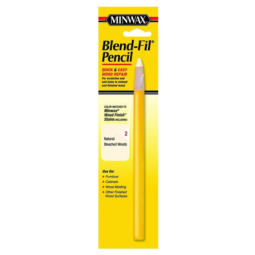 Lápis de manchas Minwax 11002 Blend-Fil Wood Repair Natural