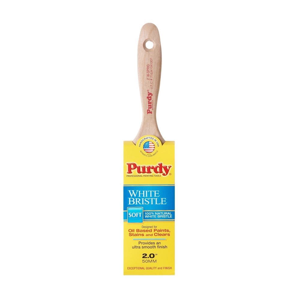 Pincel de pintura Purdy DB777421 White Bristle Flat 5cm