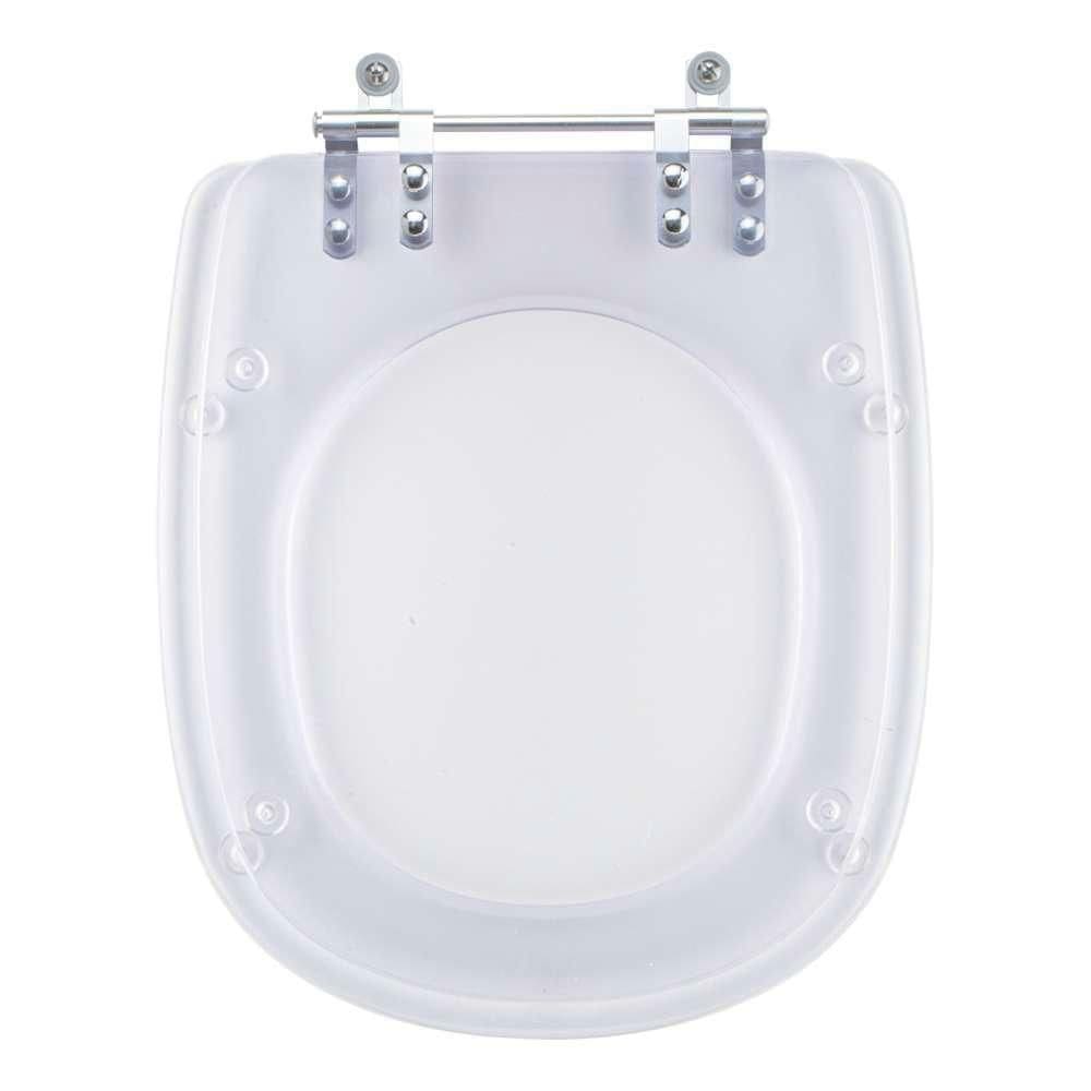 Tampa De Vaso Acrilico Transparente Donna Para Bacia Santamarina 6lpf