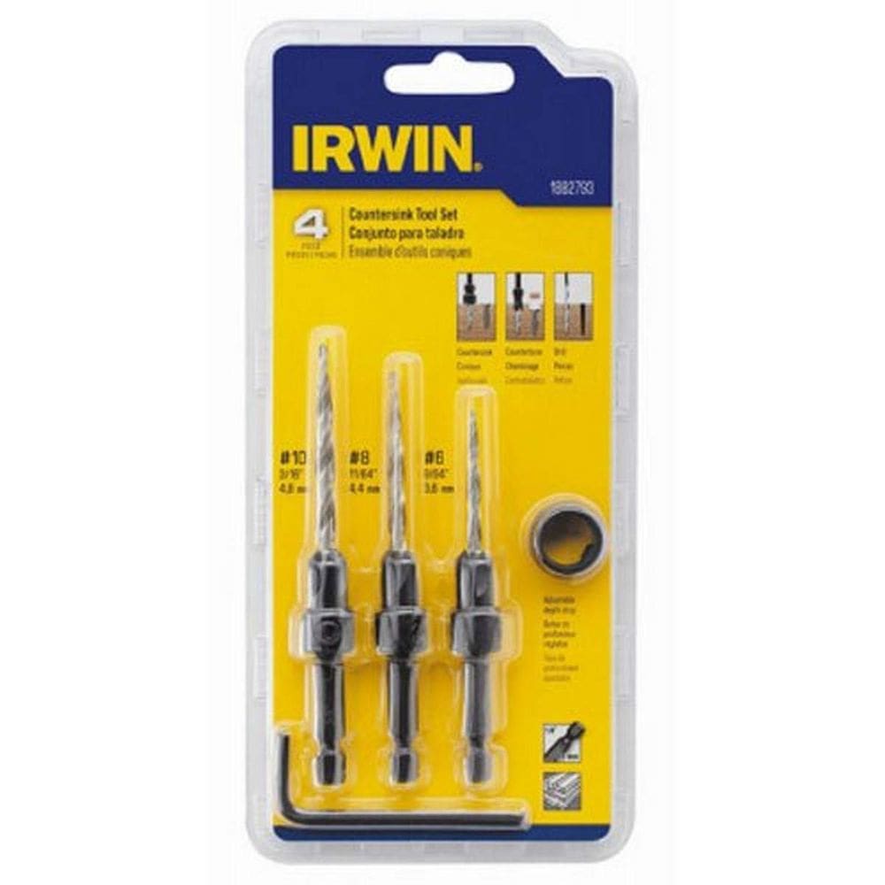 Broca escareada para madeira IRWIN SPEEDBOR 1882793 4 peças