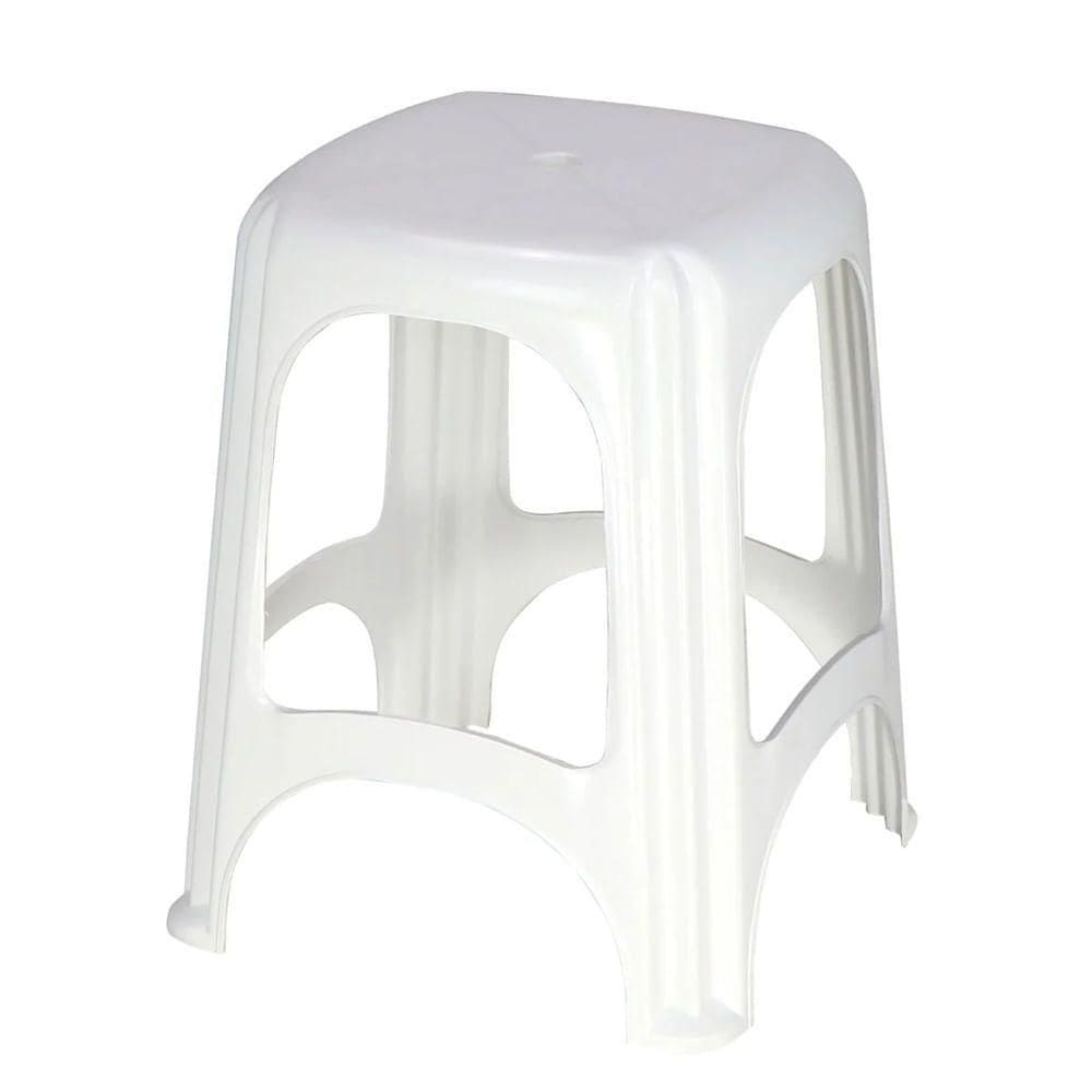 Banqueta Niterói Branca - 92411010 - Tramontina Banqueta Noterói Branca - 92411010 - Tramontina