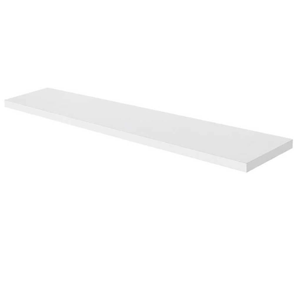 Prateleira Com Suporte 20x60cm Branco - Pbs-2060 - Multivisão Prateleira C-suporte Mdp 20x60cm Branco Pbs-2060