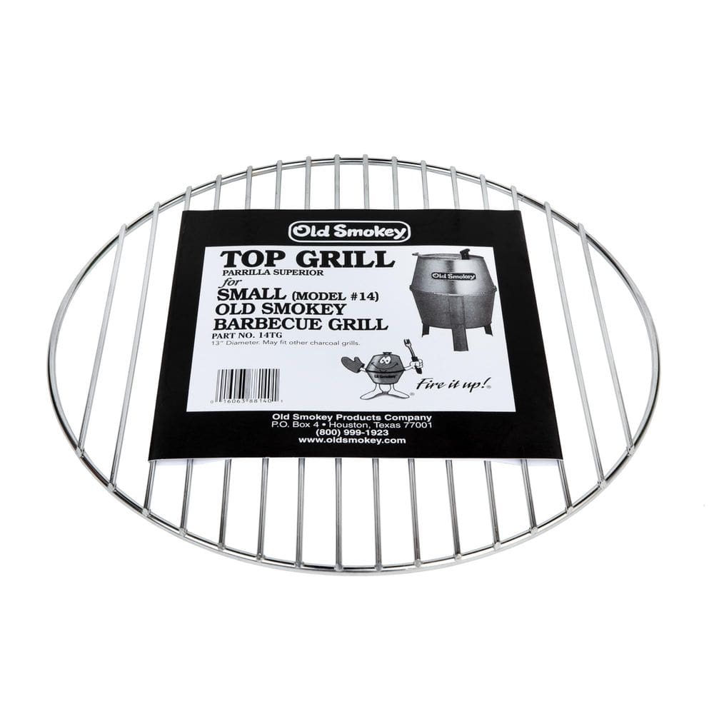 Churrasqueira Old Smokey #14 Top Grill 33cm Chrome