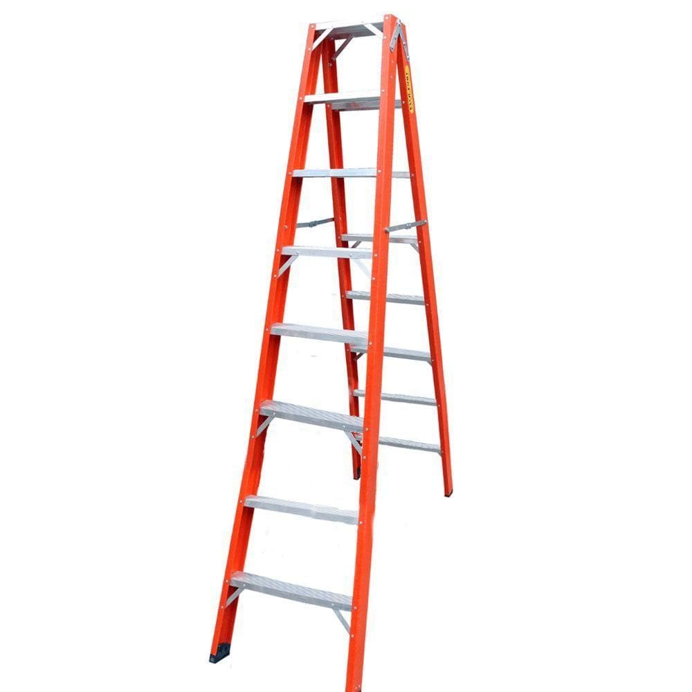 Escada De Fibra De Vidro - Eaf-305 - Esca-fort Escada Fibra De Vidro 8 Degraus Eaf-305 Esca-fort