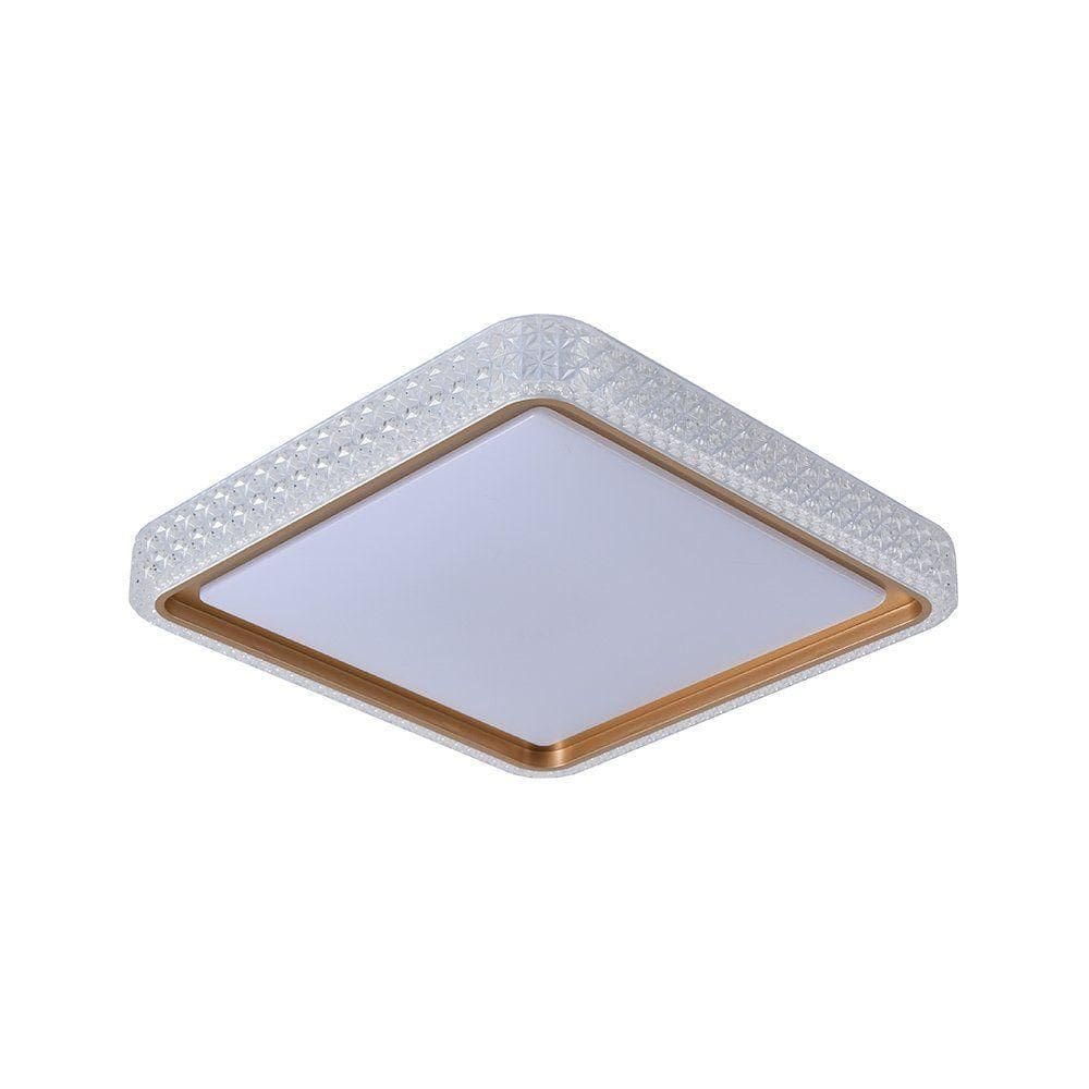 Plafon Skylight Queenstown 4079 Led Bivolt Dourado / Branco