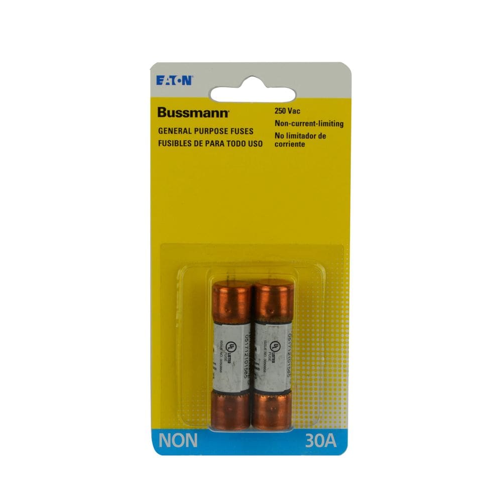 Fuse Bussmann NON 30A 250Vac, pacote com 2 unidades