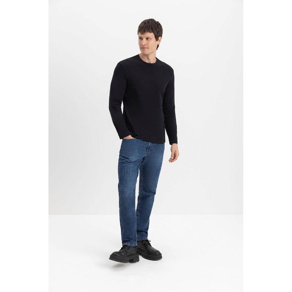 Camiseta masculina em meia malha Essendi