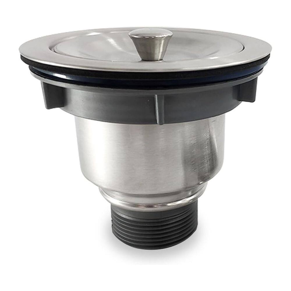 Valvula Pia Cozinha Inox Americana 4.1/2 Cesto Removivel