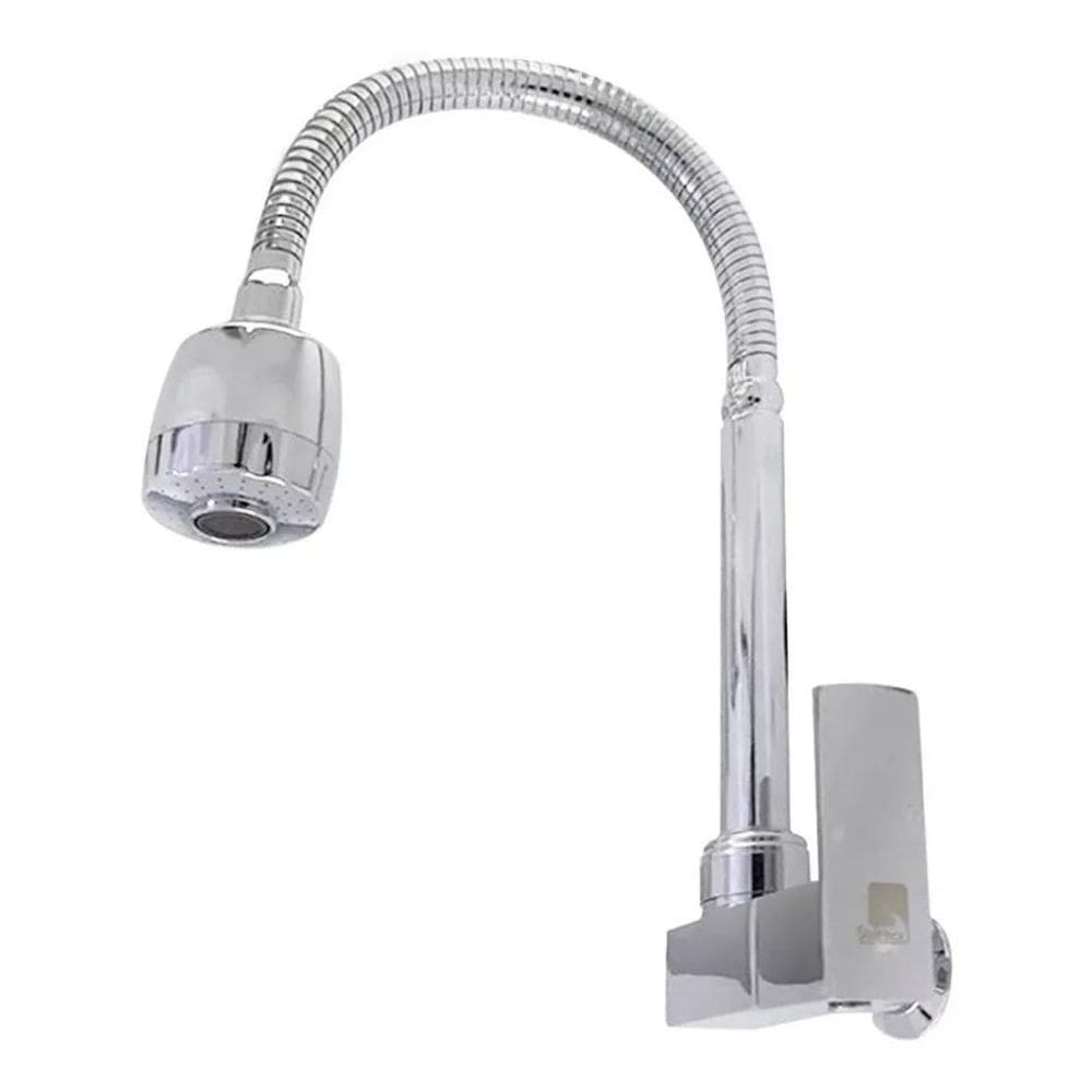 Torneira Gourmet Pia Cozinha De Parede Qualidade Quadrada