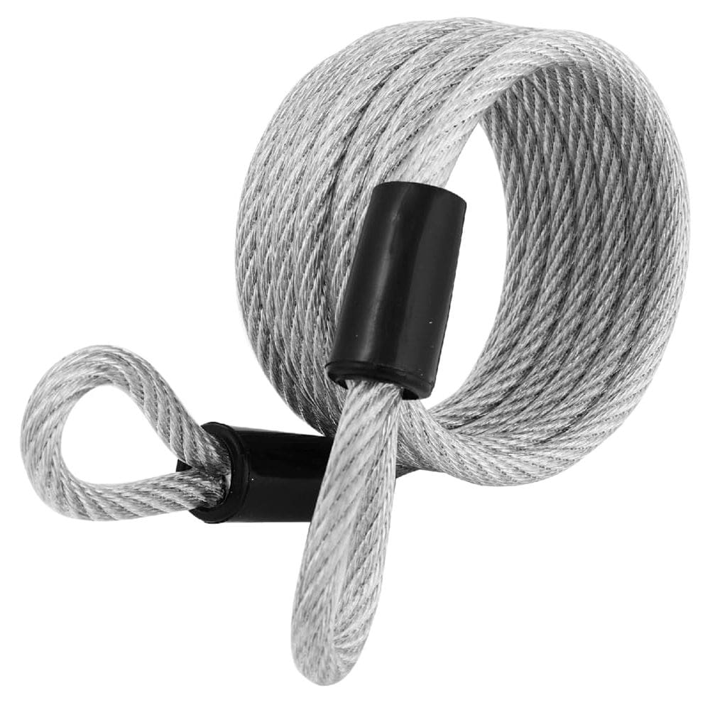 Cabo autoenrolável Lock Master Lock 65D 1,5 m prateado