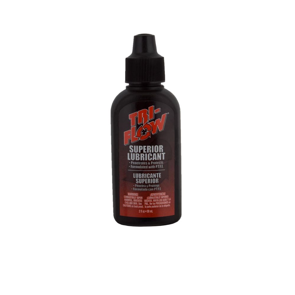 Lubrificante para máquinas Tri-Flow, frasco de gotejamento de 59 ml, lote 12