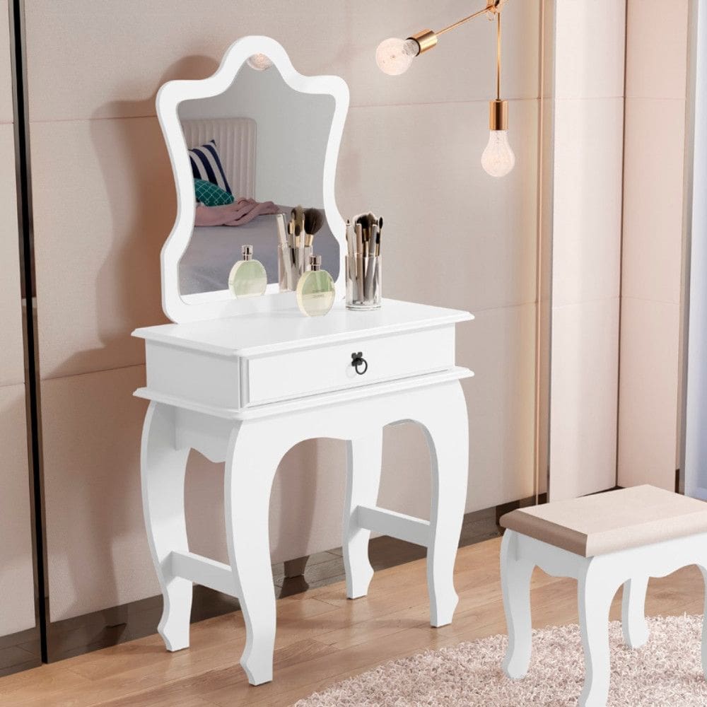 Penteadeira com Espelho 1 Gaveta Baby JB 7200 JB M?veis