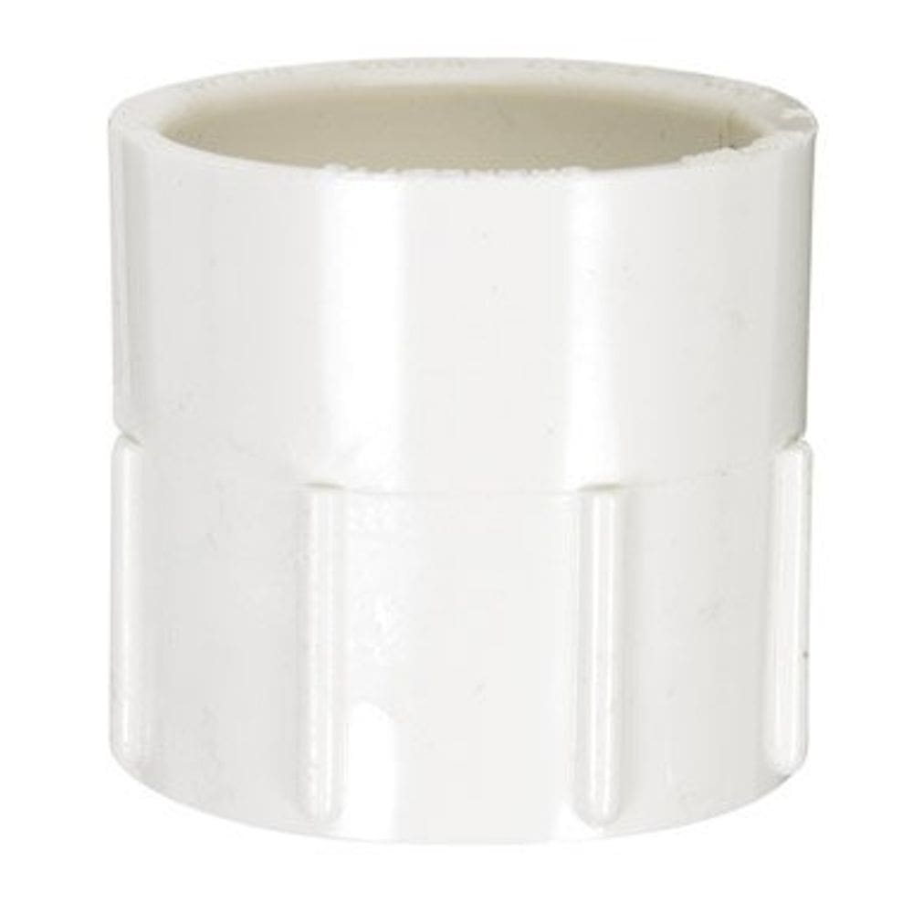 Adaptador de tubo de PVC Charlotte Pipe de 1,25 pol. Hub x FPT sem pressão