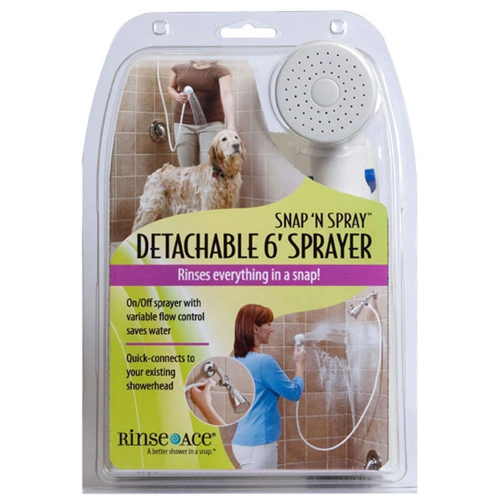 Cabeça de chuveiro portátil Rinse Ace 4175 com mangueira de 1,8 m
