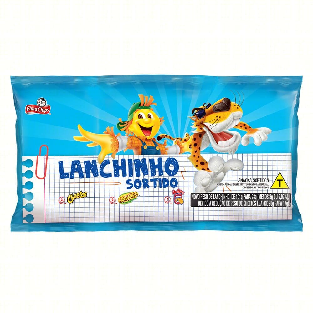 Salgadinho Elma Chips Lanchinho Snack 98g