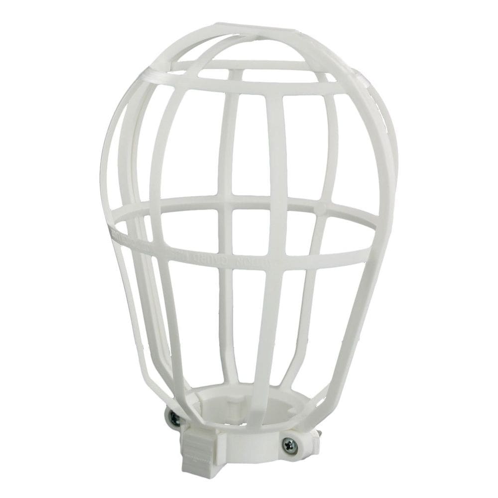 Soquete de lâmpada Leviton 12200-W Replacement Guard branco