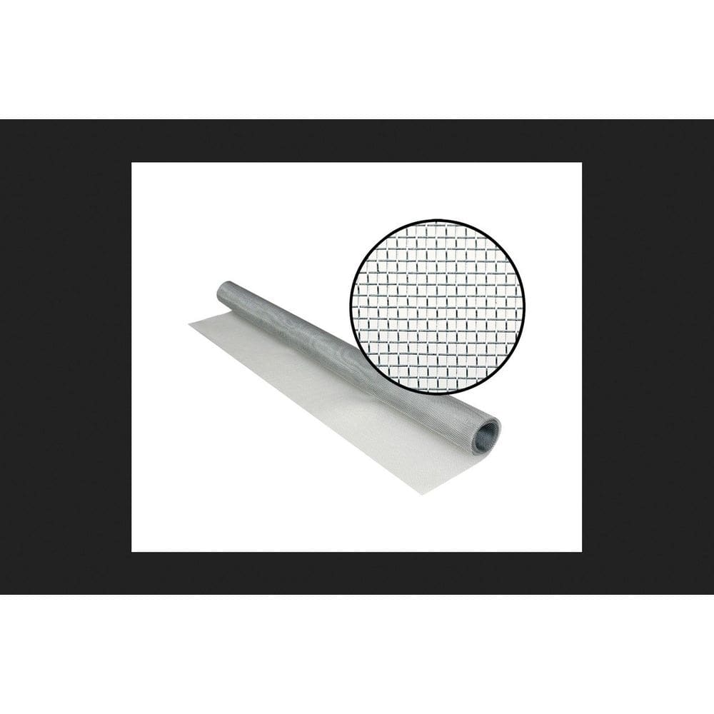 Tecido de tela de alumínio Phifer 76 cm x 2,1 m, malha 18x16