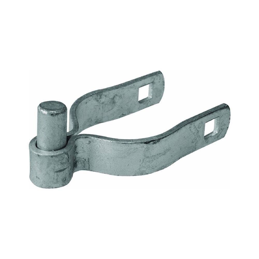 Braçadeira de dobradiça Gate Midwest Air 6x1,5 cm em aço galvanizado