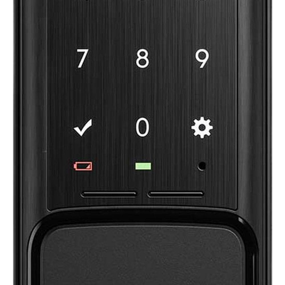 Fechadura Digital Preto Senha Sobrepor Intelbras Fv101