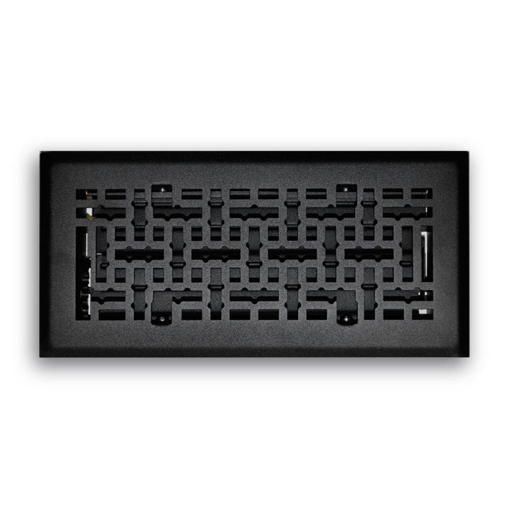 Difusor de piso decorativo Truaire C167-MMB Matte Black 10x4”