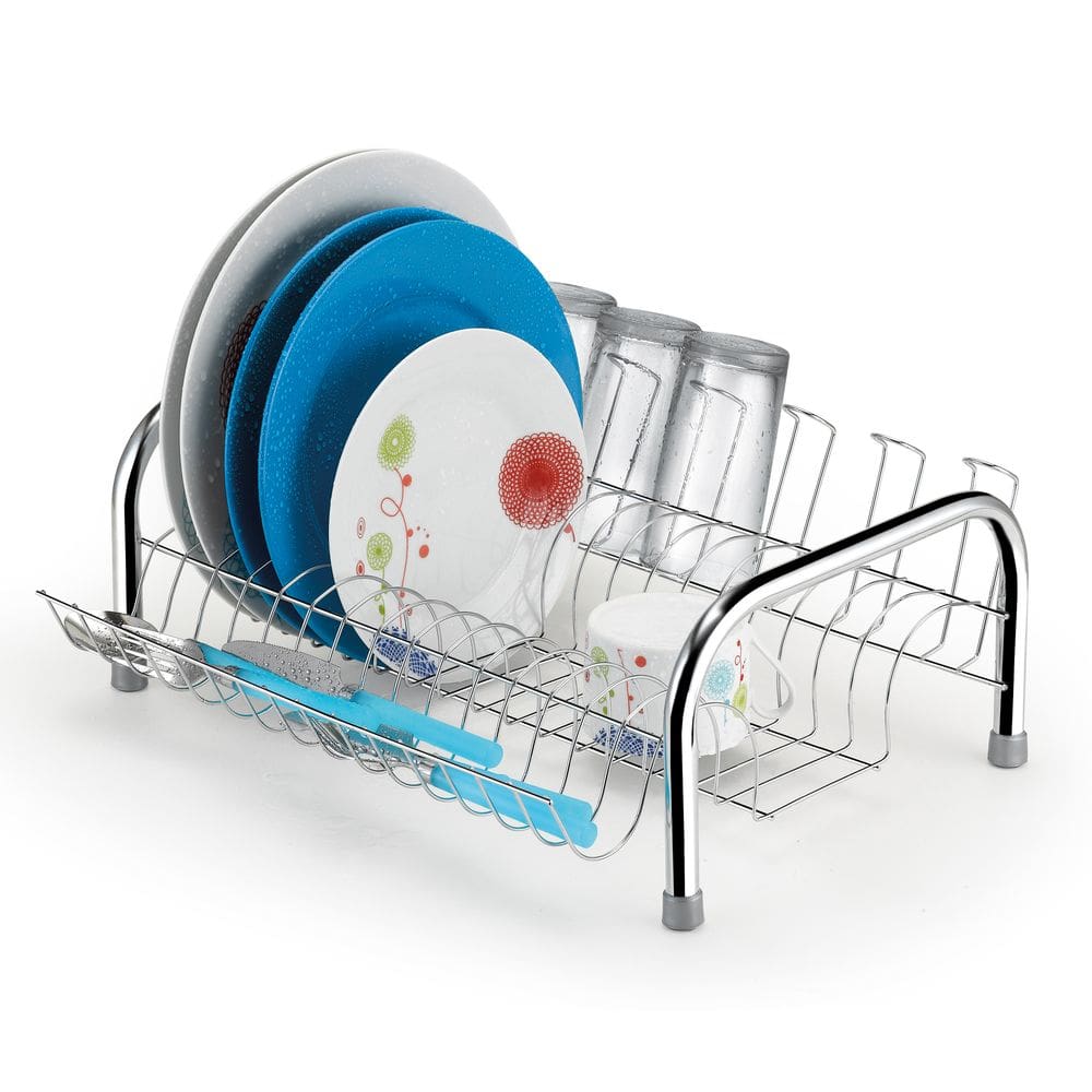 Escorredor Pratik Cromado Porta Copo E Talher 1078 Arthi