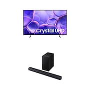 Combo Samsung Smart TV 50” Crystal UHD 4K U8100F + Soundbar HW-B450F
