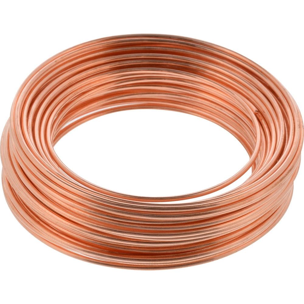 Cabo de aço Hillman 18 Gauge Bare Copper 25` (7,6 m) 6,35 kg