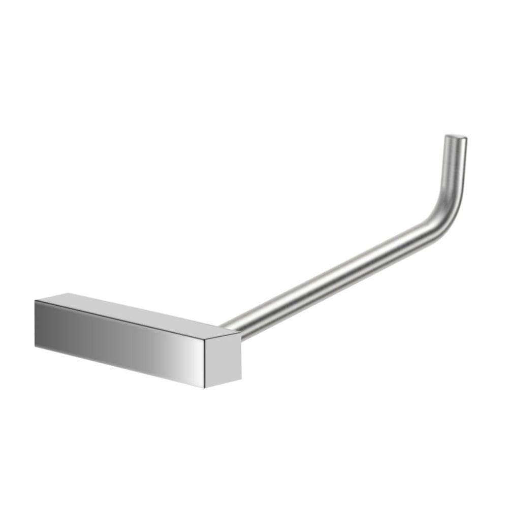 Porta Papel Higiênico Escovado Troia Grego Metal