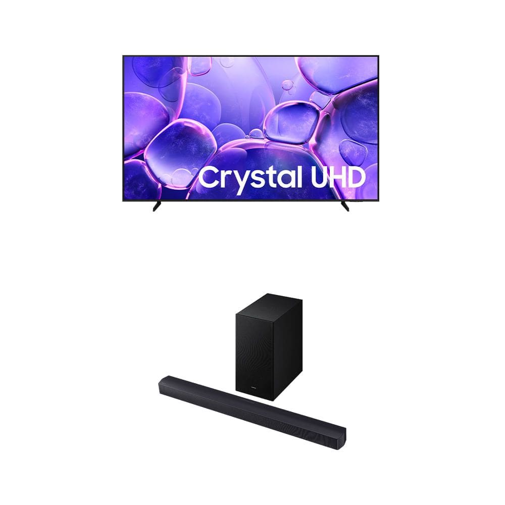 Combo Samsung Smart TV 85” Crystal UHD 4K U8100F + Soundbar HW-Q600F