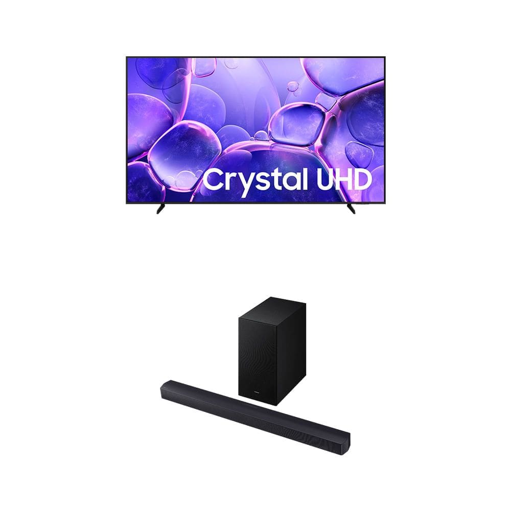 Combo Samsung Smart TV 75” Crystal UHD 4K U8100F + Soundbar HW-Q600F