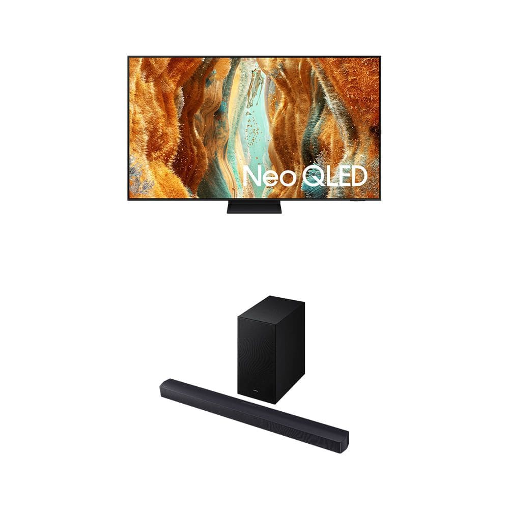 Combo Samsung Vision AI TV 85” NEO QLED 4K QN70F + Soundbar HW-Q600F