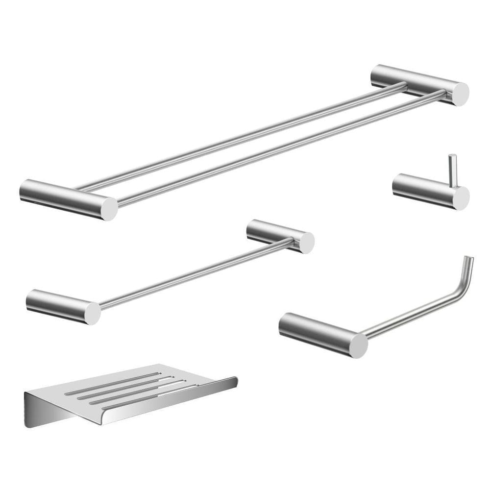 Kit Acessórios Banheiro 5 Peças Escovado Orion 2190Or