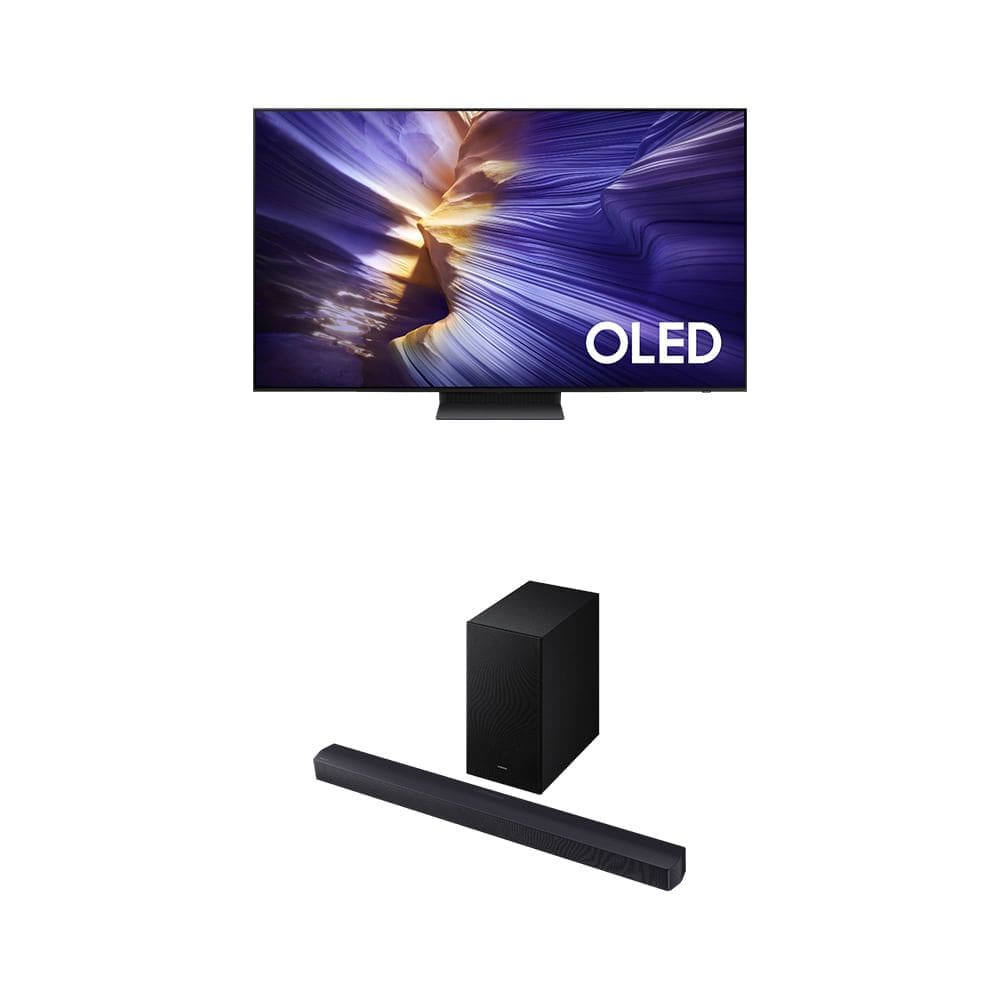 Combo Samsung Vision AI TV 77” OLED 4K S90F + Soundbar HW-B650F