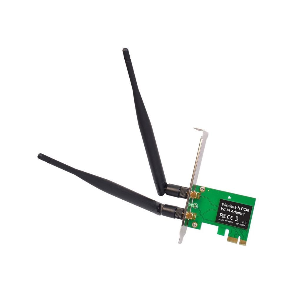 Adaptador Wi-Fi SIIG PCI Express com antena dupla de 2,4 GHz