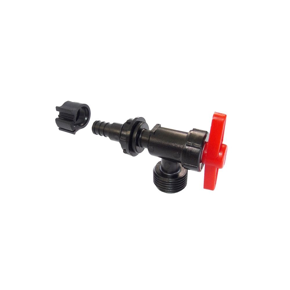 Válvula de lavagem PEXLOCK 30895 1/2 x 3/4 MGH para tubos PEX