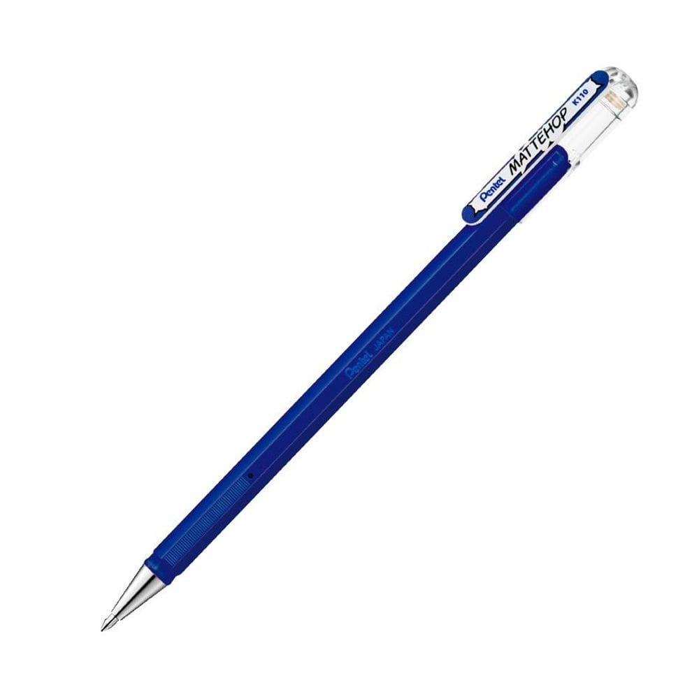 Caneta gel 1.0mm Mattehop Azul - Pentel