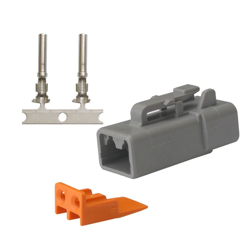 Kit de reparo Pacer DTP Deutsch Plug 14-12 AWG (2 posições)
