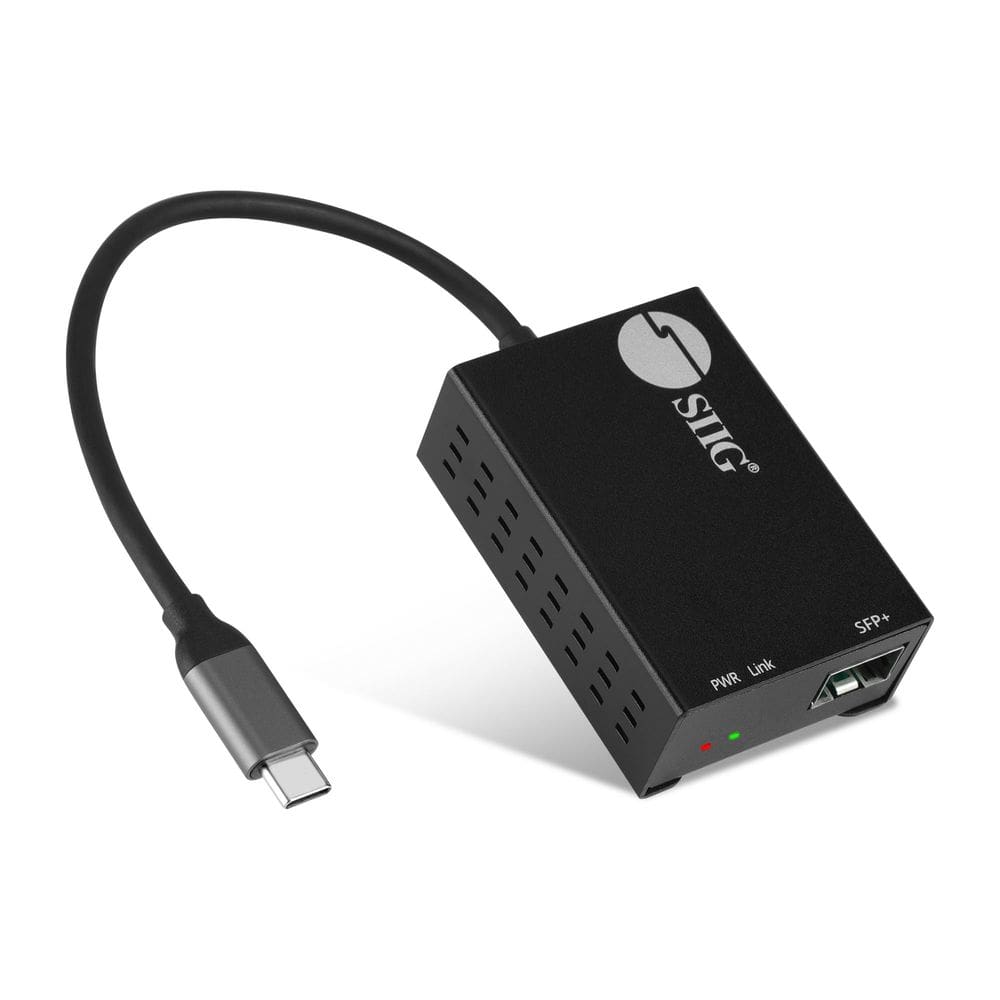Adaptador SIIG USB-C para SFP Fibra Gigabit Ethernet de 1 Gbps