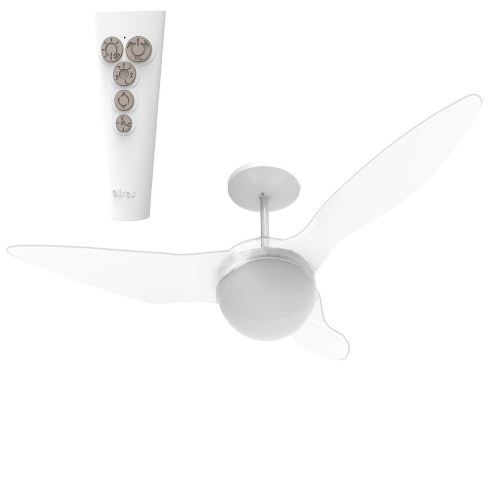 Ventilador De Teto Aliseu Terral Cristal 127V + Controle