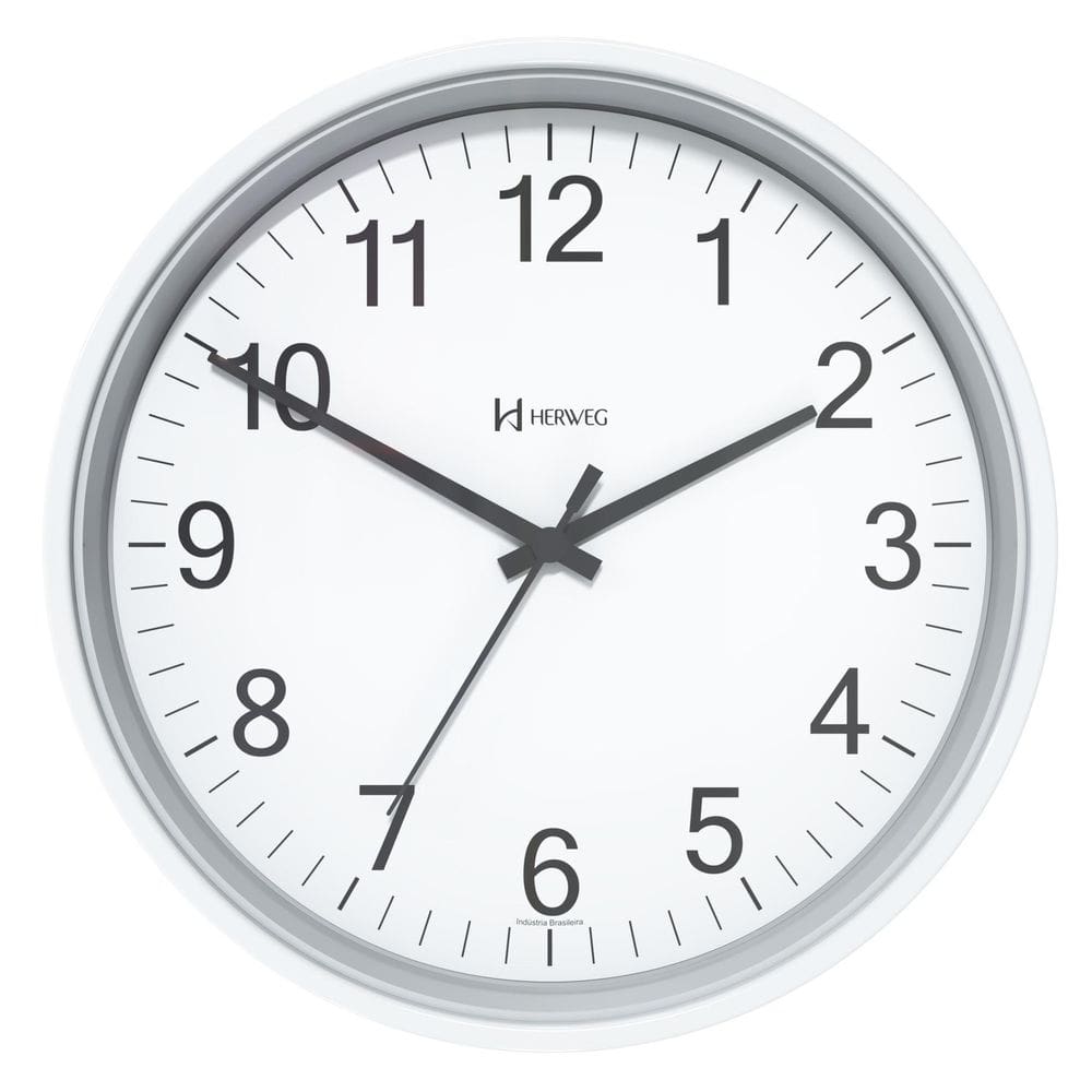 Relógio De Parede Moderno 22Cm Herweg - 6101