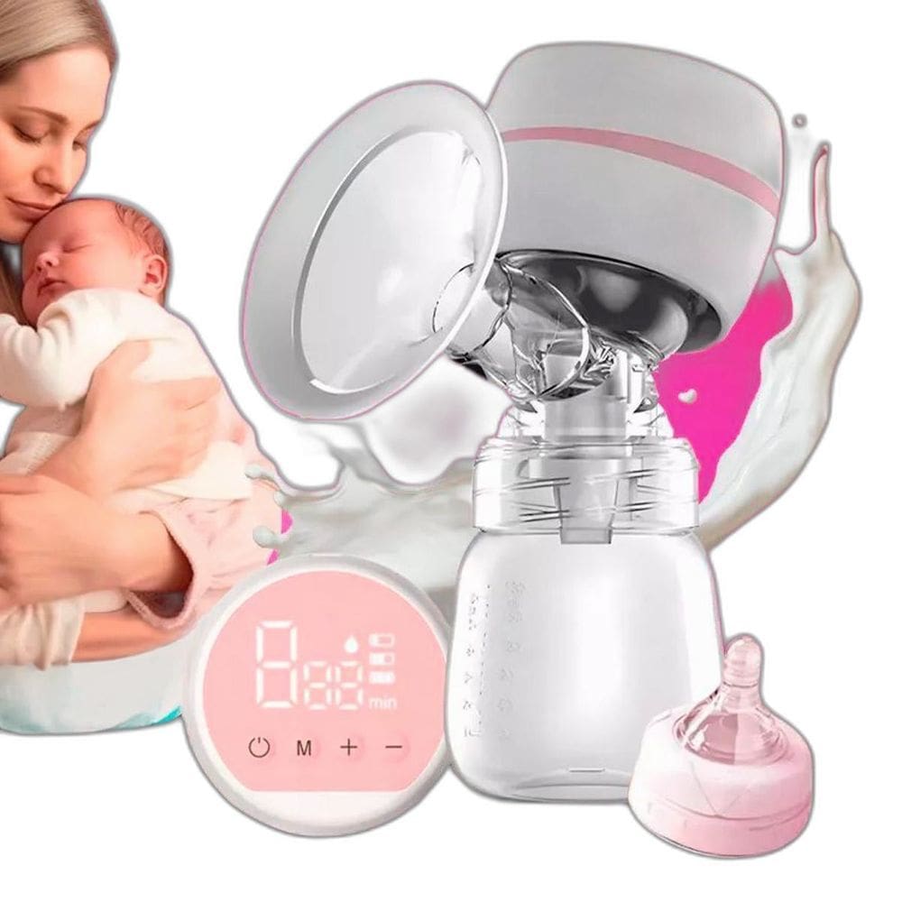 Tira Leite Elétrico Materno Bomba Digital Sucção Mamadeira