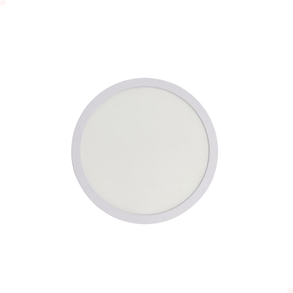 Painel Led De Sobrepor Redondo 18W Bivolt 6000K Branca Fria