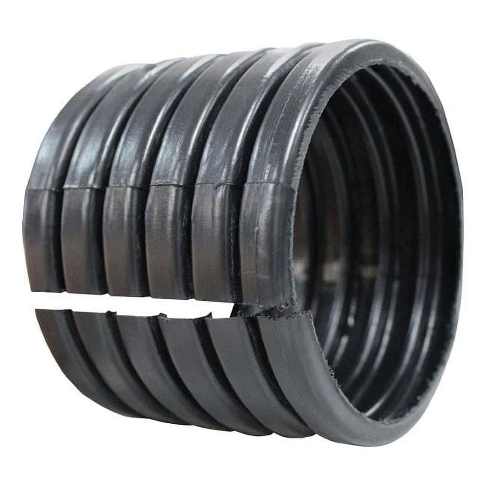 Sistemas de drenagem avançados Split Coupler 0811AA 8 polegadas pretos