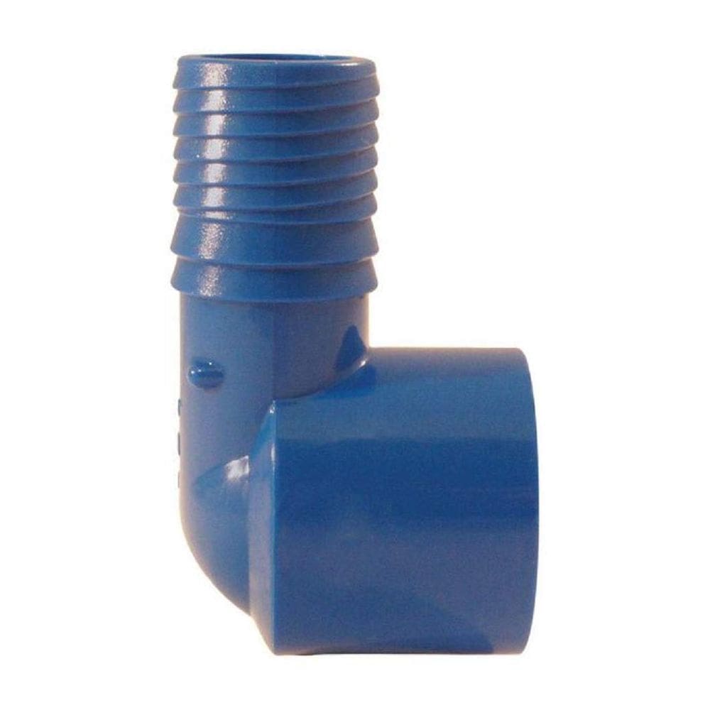 Cotovelo Apollo Blue Twister de 2,54 cm de inserção x 2,54 cm de diâmetro. FPT