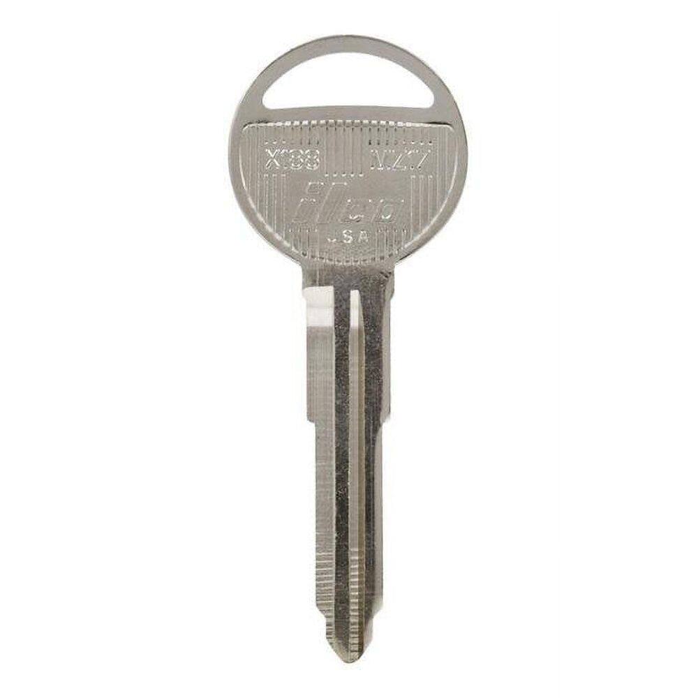 Chave automotiva em branco de dupla face para Mazda Hillman x10