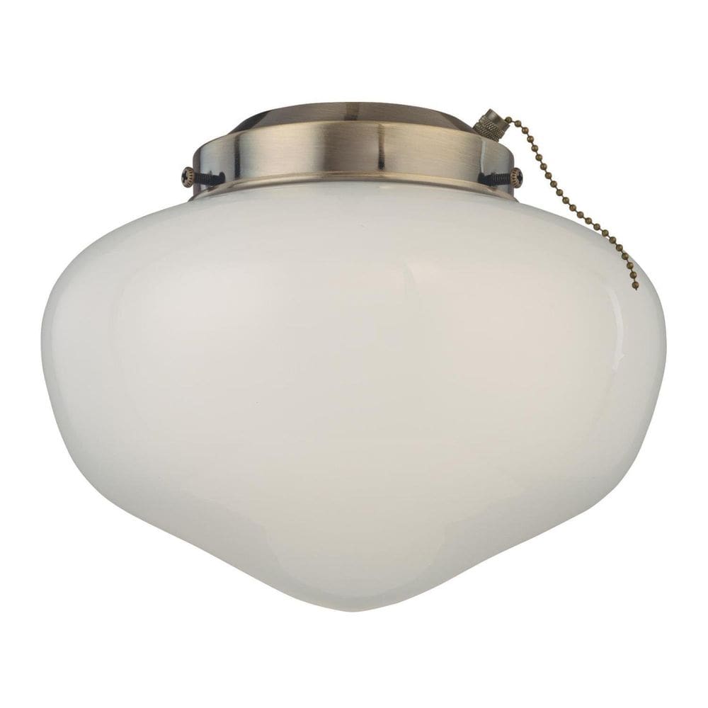 Kit de luz para ventilador de teto Westinghouse 7785100 LED Schoolhouse
