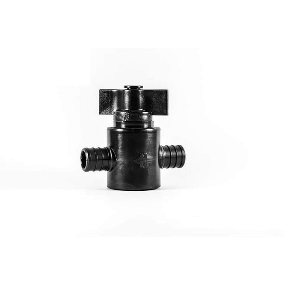 Válvula de corte Ecopoly 31894 PEX 0.75 ID Crimp Plastic x2