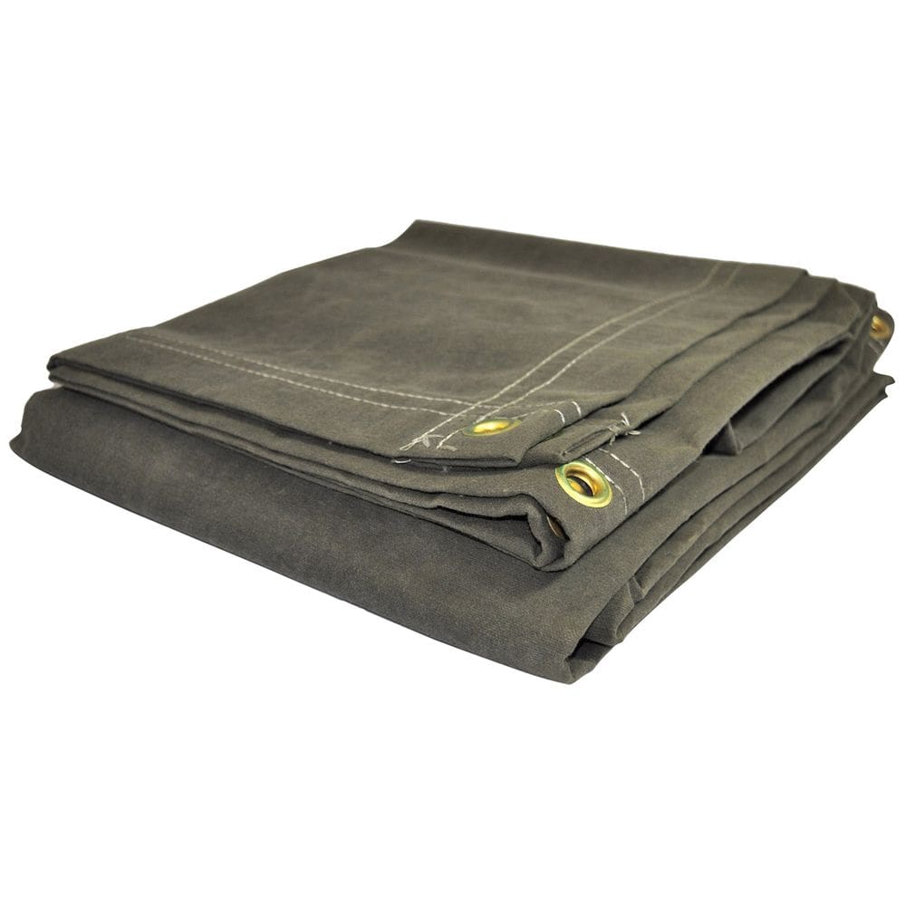 Lona Impermeable Tarp Dry Top 10x12 Verde de Lona Resistente
